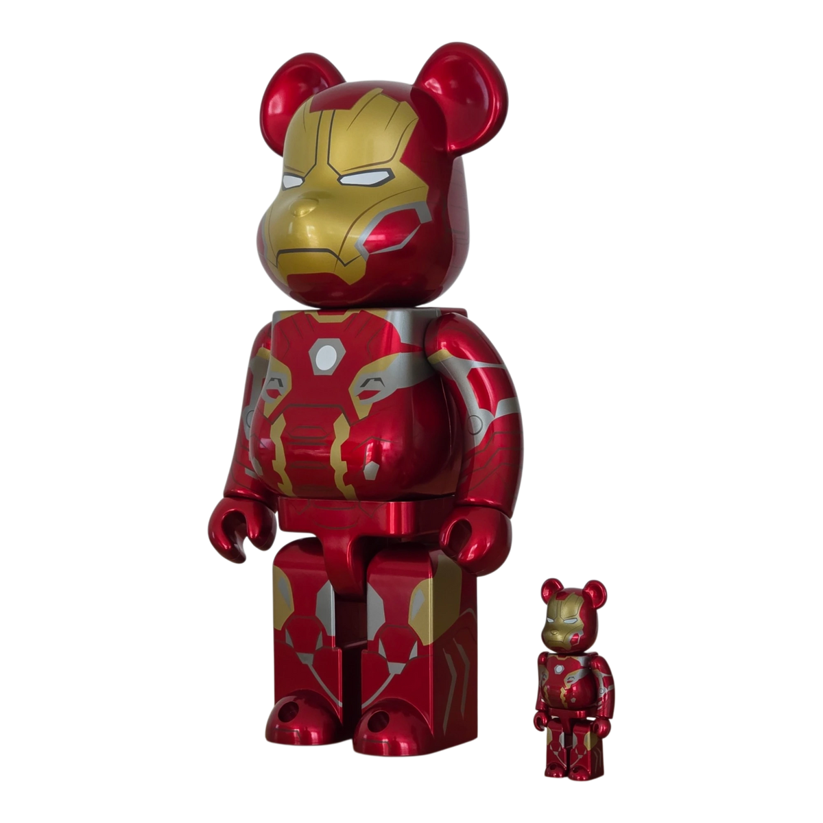 Bearbrick Iron Man Mark 45 [The Infinity Saga] 100%+400% schräg