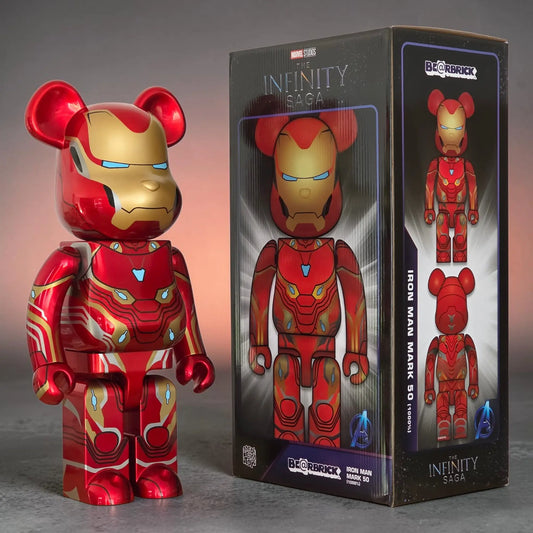 Bearbrick Iron Man Mark 50 1000% mit Verpackung