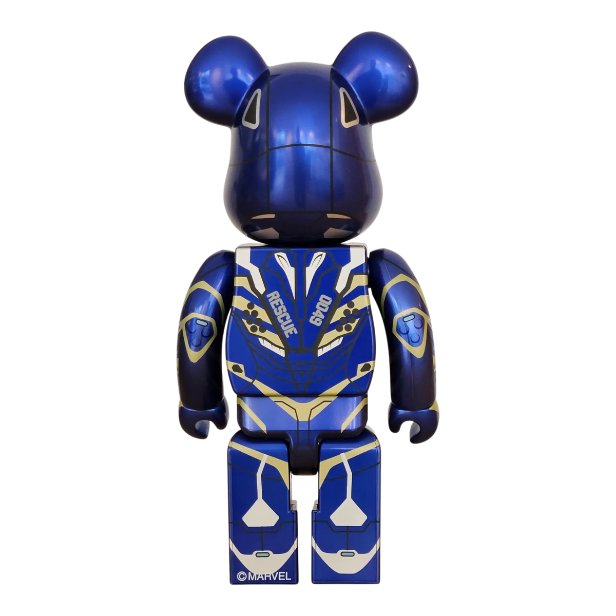 Bearbrick Iron Man Rescue Suit [Avengers: Endgame] 100%+400% Rückseite