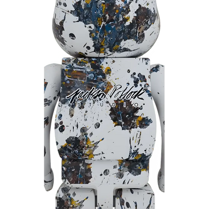 Bearbrick Jackson Pollock Studio "Splash" 1000% Herstellerbild 2