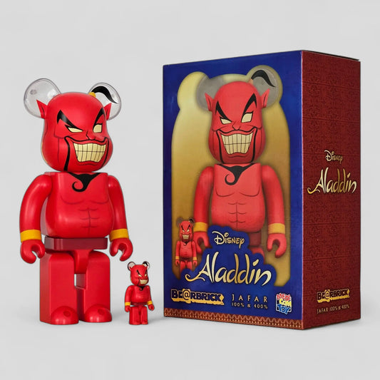 Bearbrick Jafar [Aladdin] 100%+400% mit Verpackung