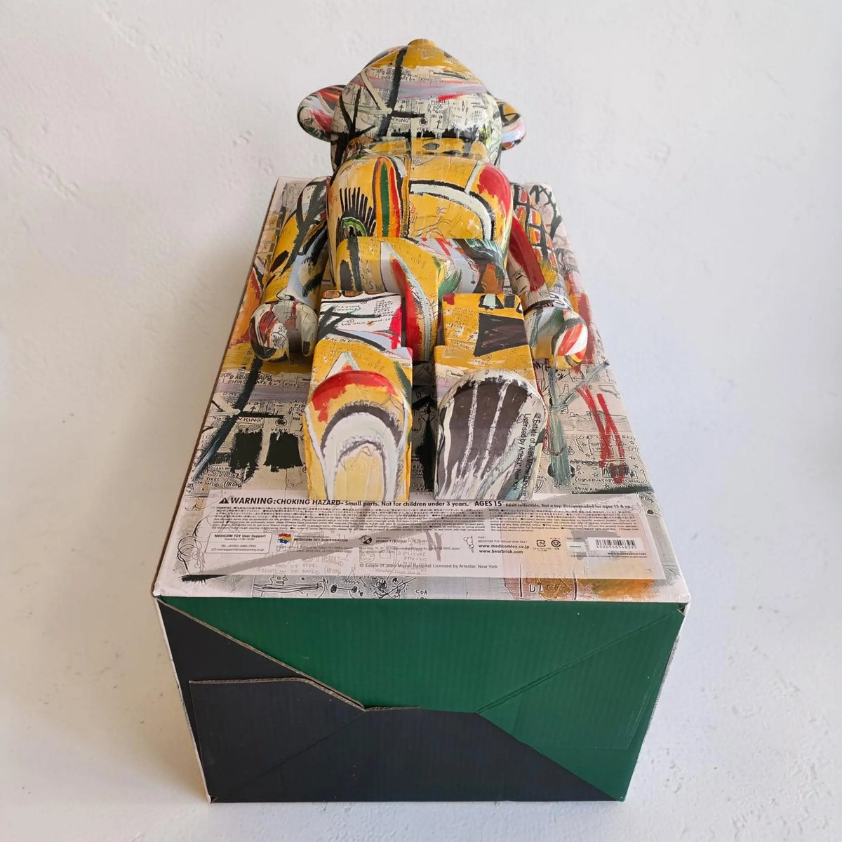 Bearbrick Jean-Michel Basquiat #1 1000% Echtheitsmerkmale