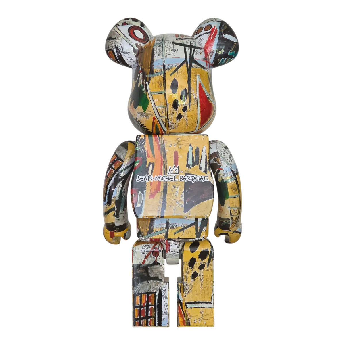 Bearbrick Jean-Michel Basquiat #1 1000% Rückseite