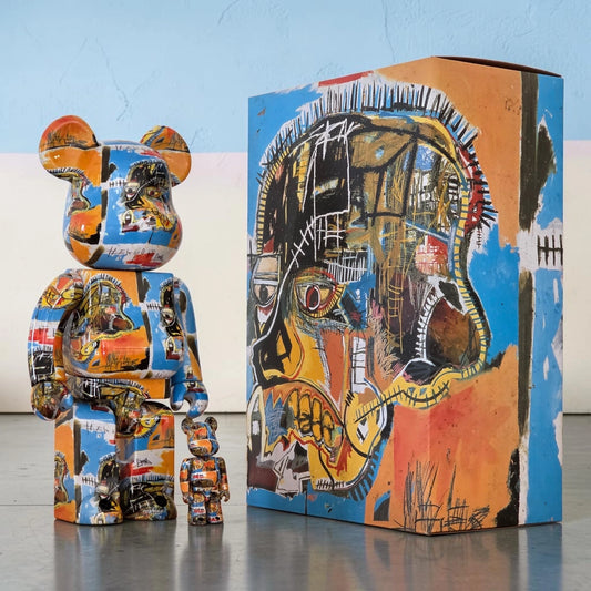 Bearbrick Jean-Michel Basquiat #10 100%+400% mit Verpackung