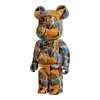 Bearbrick Jean-Michel Basquiat #10 1000% schräg