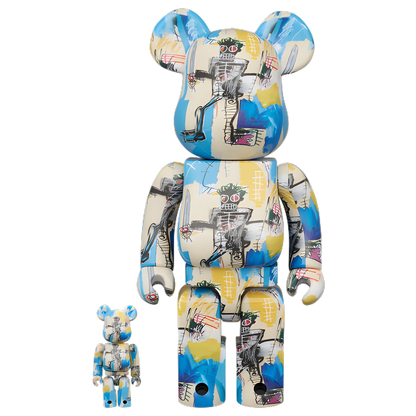 Bearbrick Jean-Michel Basquiat 12th Version 100%+400% Herstellerbild 1