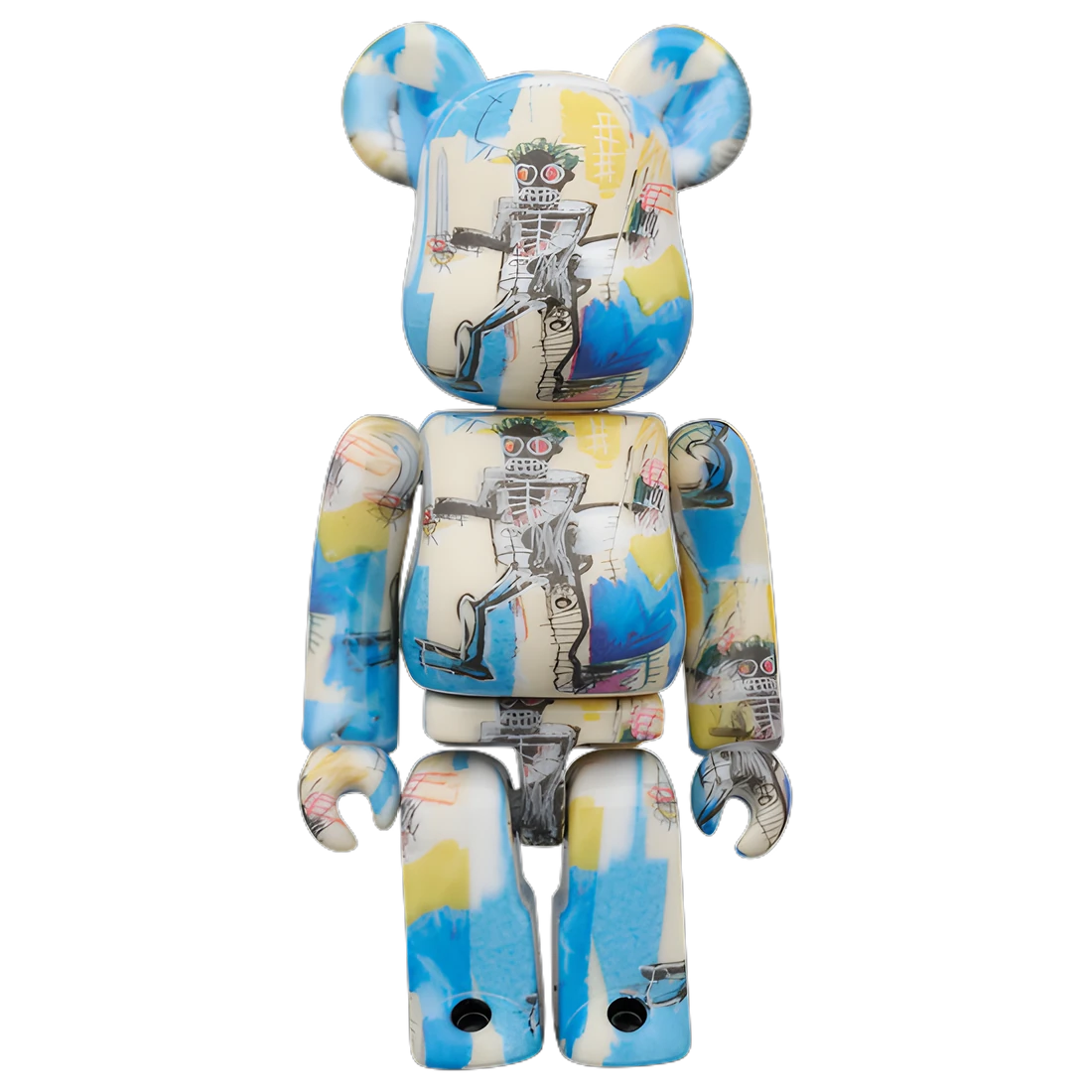 Bearbrick Jean-Michel Basquiat 12th Version 100%+400% Herstellerbild 2