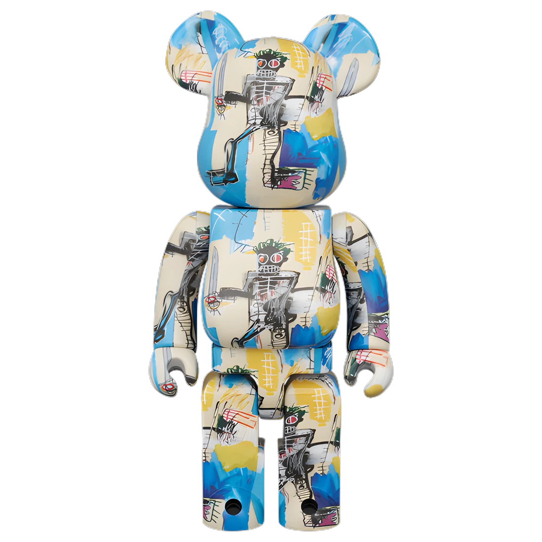Bearbrick Jean-Michel Basquiat 12th Version 100%+400% Herstellerbild 3