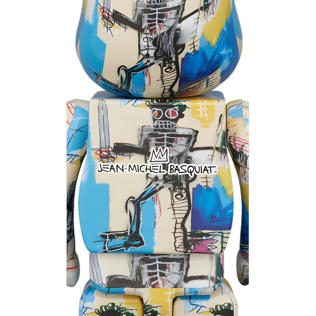 Bearbrick Jean-Michel Basquiat 12th Version 100%+400% Herstellerbild 4