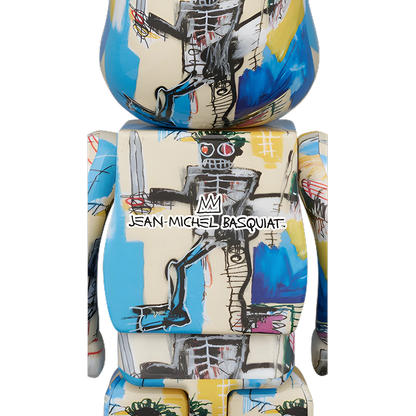 Bearbrick Jean-Michel Basquiat 12th Version 100%+400% Herstellerbild 4