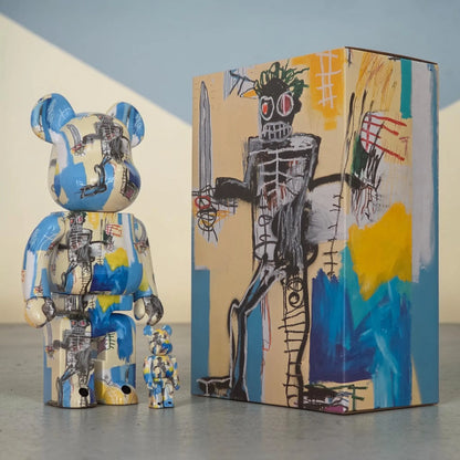 Bearbrick Jean-Michel Basquiat 12th Version 100%+400% mit Verpackung