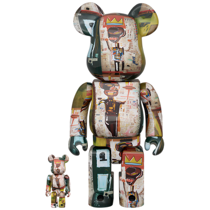 Bearbrick Jean-Michel Basquiat 14th Version 100%+400% Herstellerbild 1