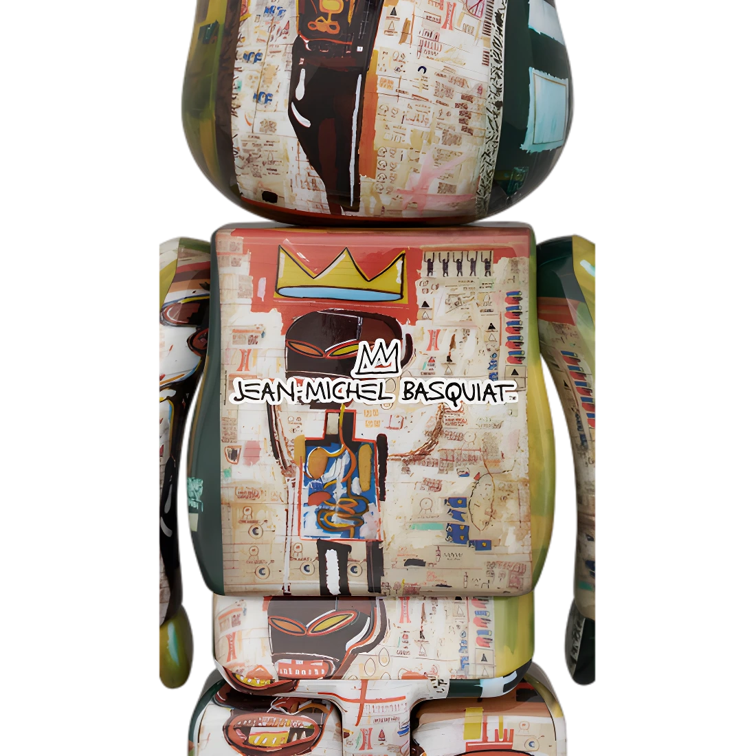 Bearbrick Jean-Michel Basquiat 14th Version 100%+400% Herstellerbild 4