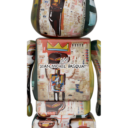 Bearbrick Jean-Michel Basquiat 14th Version 100%+400% Herstellerbild 4