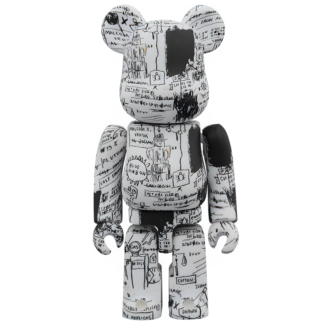 Bearbrick Jean-Michel Basquiat #3 100%+400% Herstellerbild 2