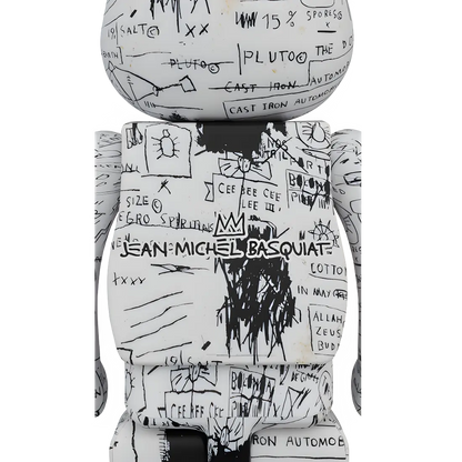 Bearbrick Jean-Michel Basquiat #3 100%+400% Herstellerbild 4
