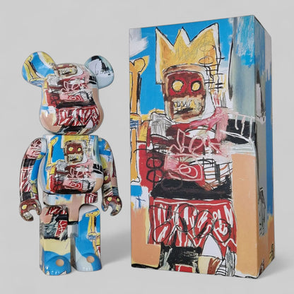 Bearbrick Jean-Michel Basquiat #6 1000% mit Verpackung