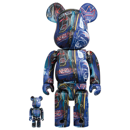 Bearbrick Jean-Michel Basquiat #7 100%+400% Herstellerbild 1