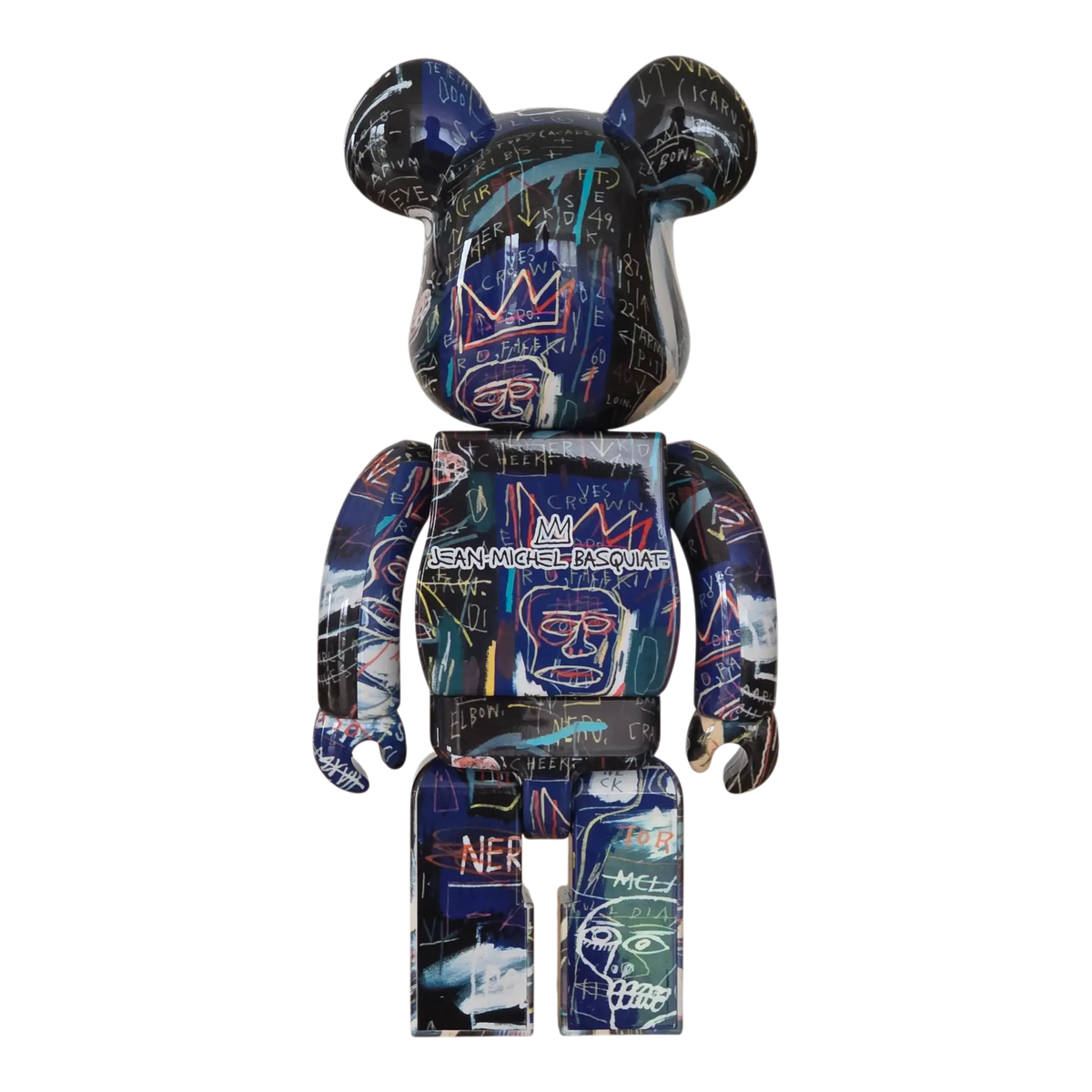 Bearbrick Jean-Michel Basquiat #7 100%+400% Rückseite