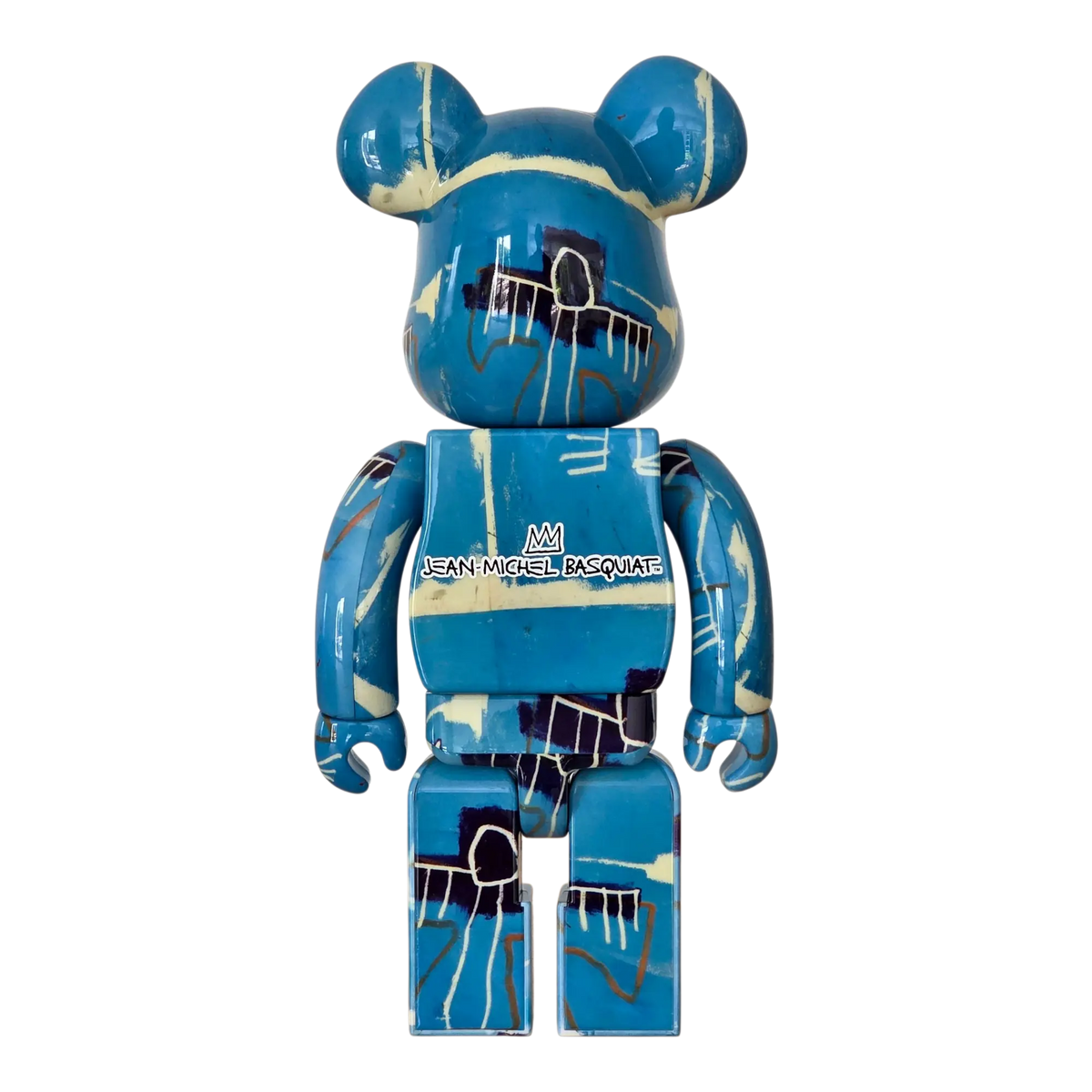 Bearbrick Jean-Michel Basquiat #9 100%+400% Rückseite