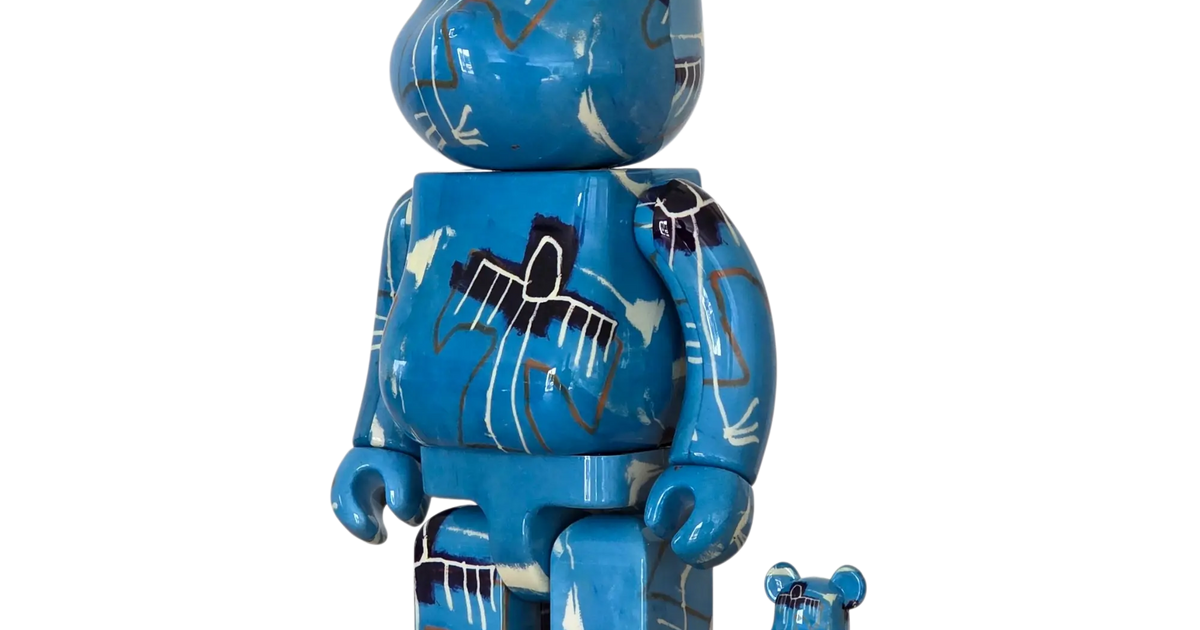 BE@RBRICK Jean-Michel Basquiat #9 100%+400% | MyBearBrick.de