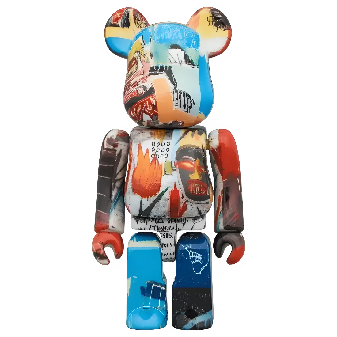 Bearbrick Jean-Michel Basquiat "Special" 100%+400% Herstellerbild 2