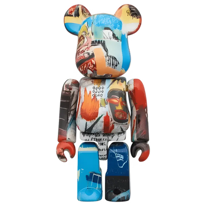 Bearbrick Jean-Michel Basquiat "Special" 100%+400% Herstellerbild 2