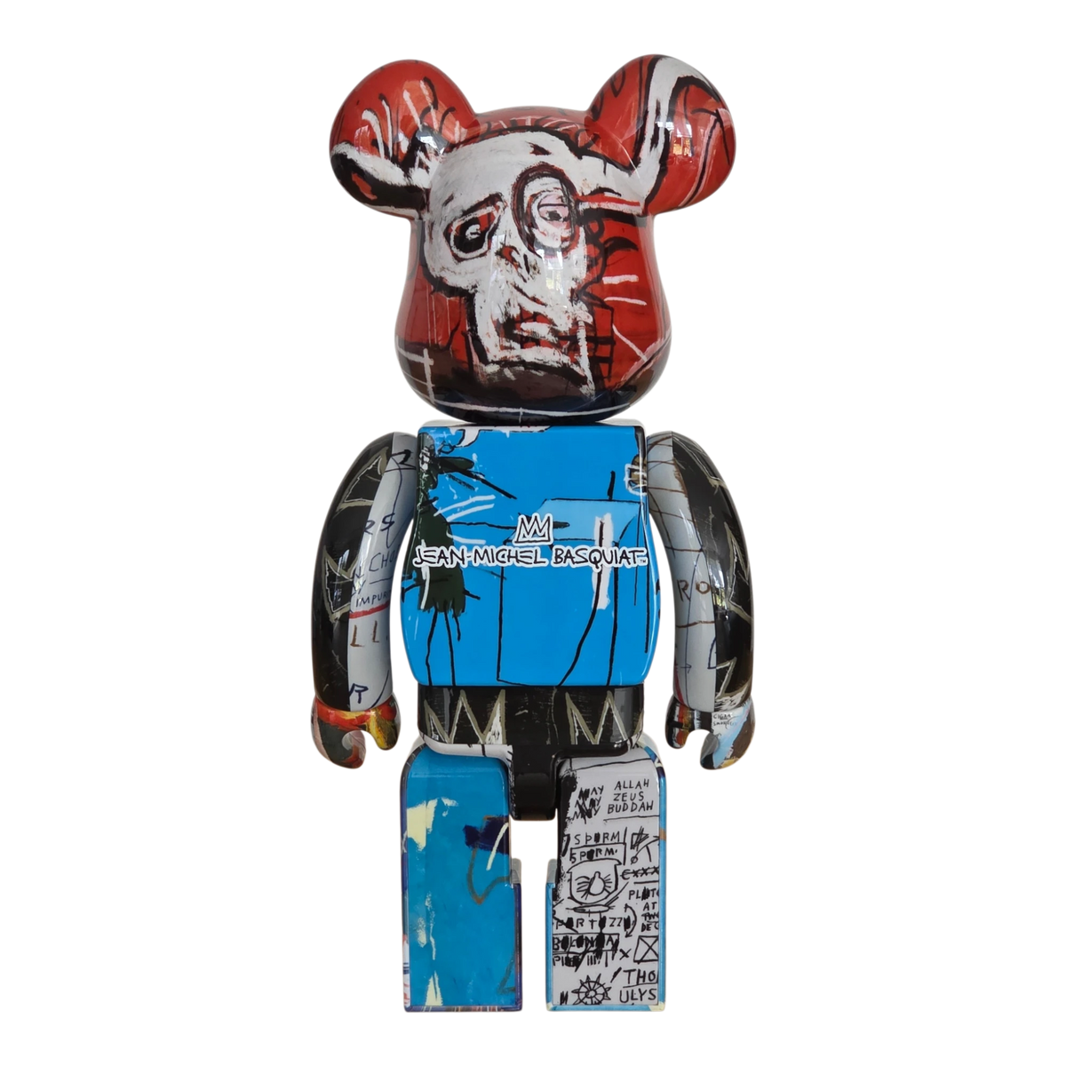 Bearbrick Jean-Michel Basquiat "Special" 100%+400% Rückseite