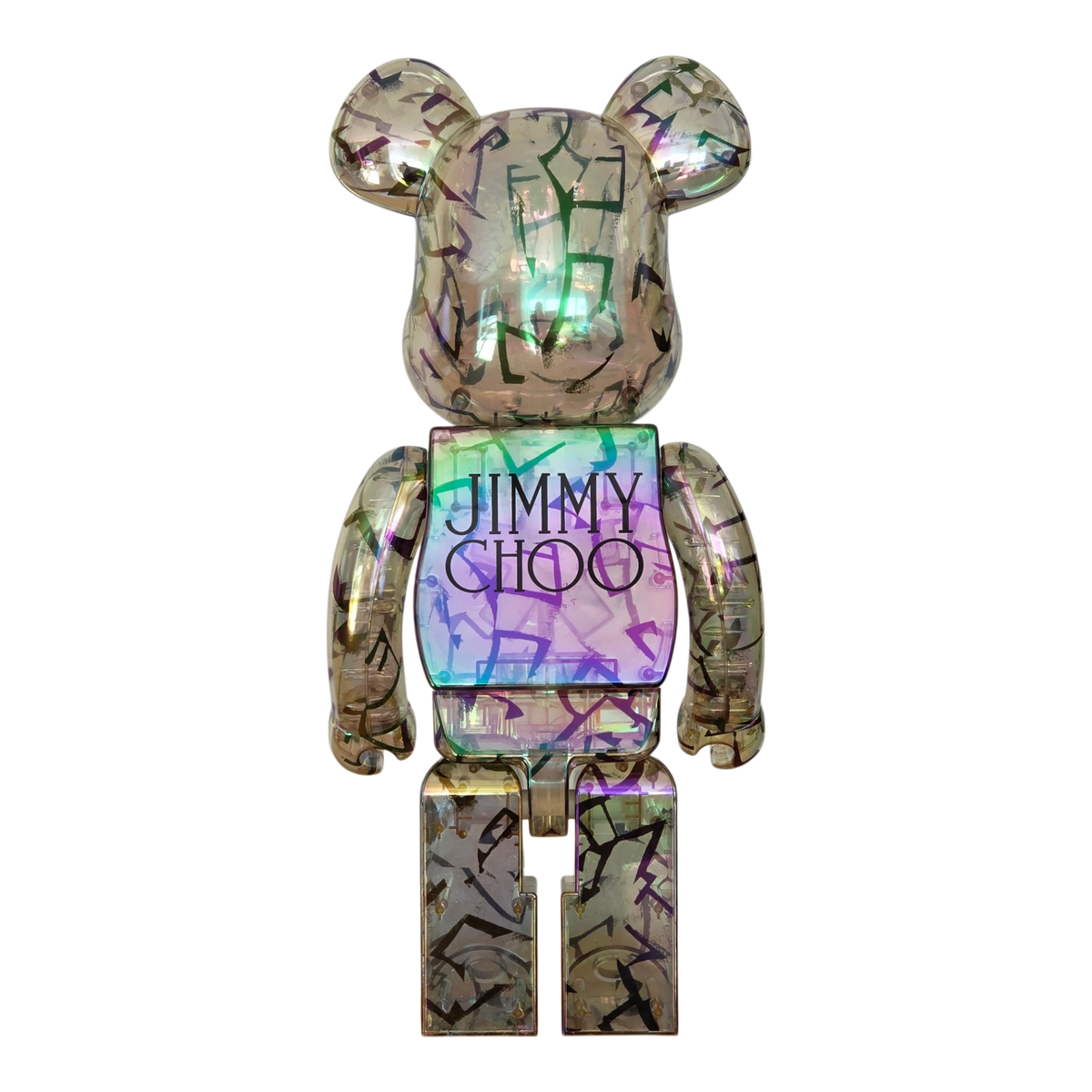 Bearbrick Jimmy Choo / Eric Haze curated by Poggy 1000% Rückseite
