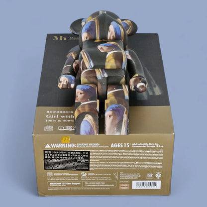 Bearbrick Johannes Vermeer "Girl with a Pearl Earring" 100%+400% Echtheitsmerkmale