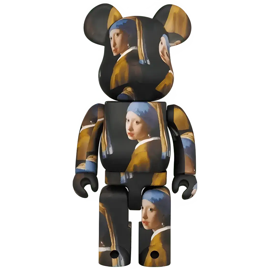 Bearbrick Johannes Vermeer "Girl with a Pearl Earring" 100%+400% Herstellerbild 3