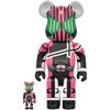 Bearbrick Kamen Rider Decade 100%+400% Herstellerbild 1