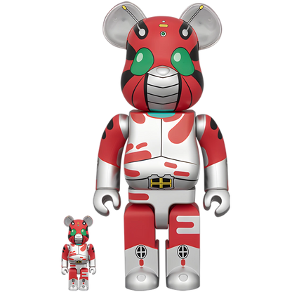 Bearbrick Kamen Rider ZX 100%+400% Herstellerbild 1