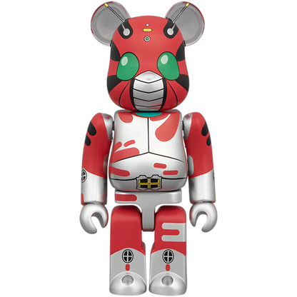 Bearbrick Kamen Rider ZX 100%+400% Herstellerbild 2