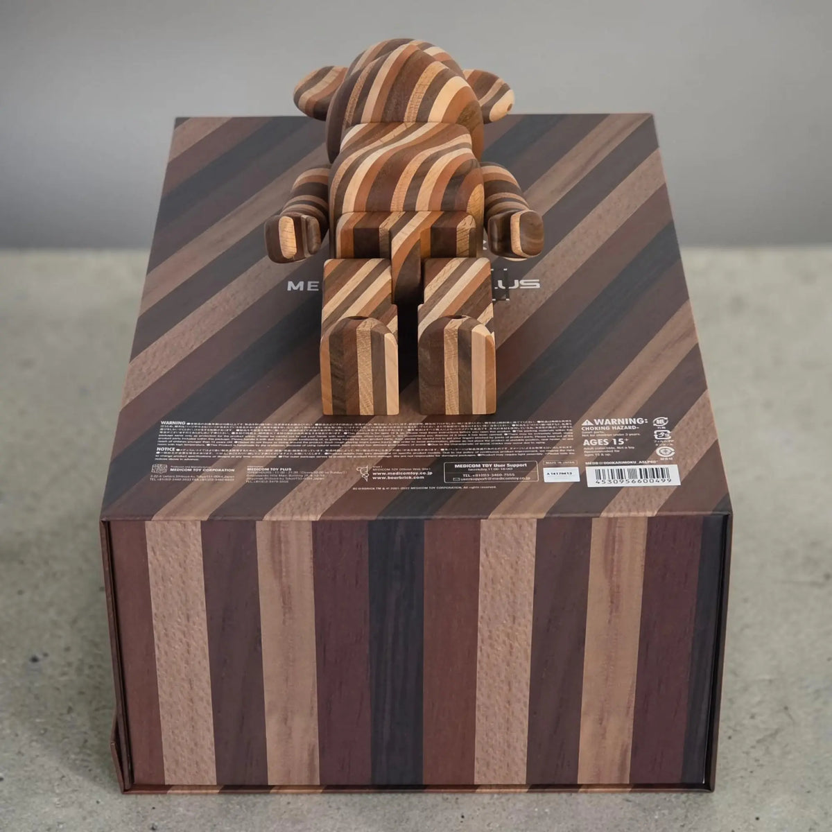 Bearbrick Karimoku ASLOPE 60° 400% Echtheitsmerkmale