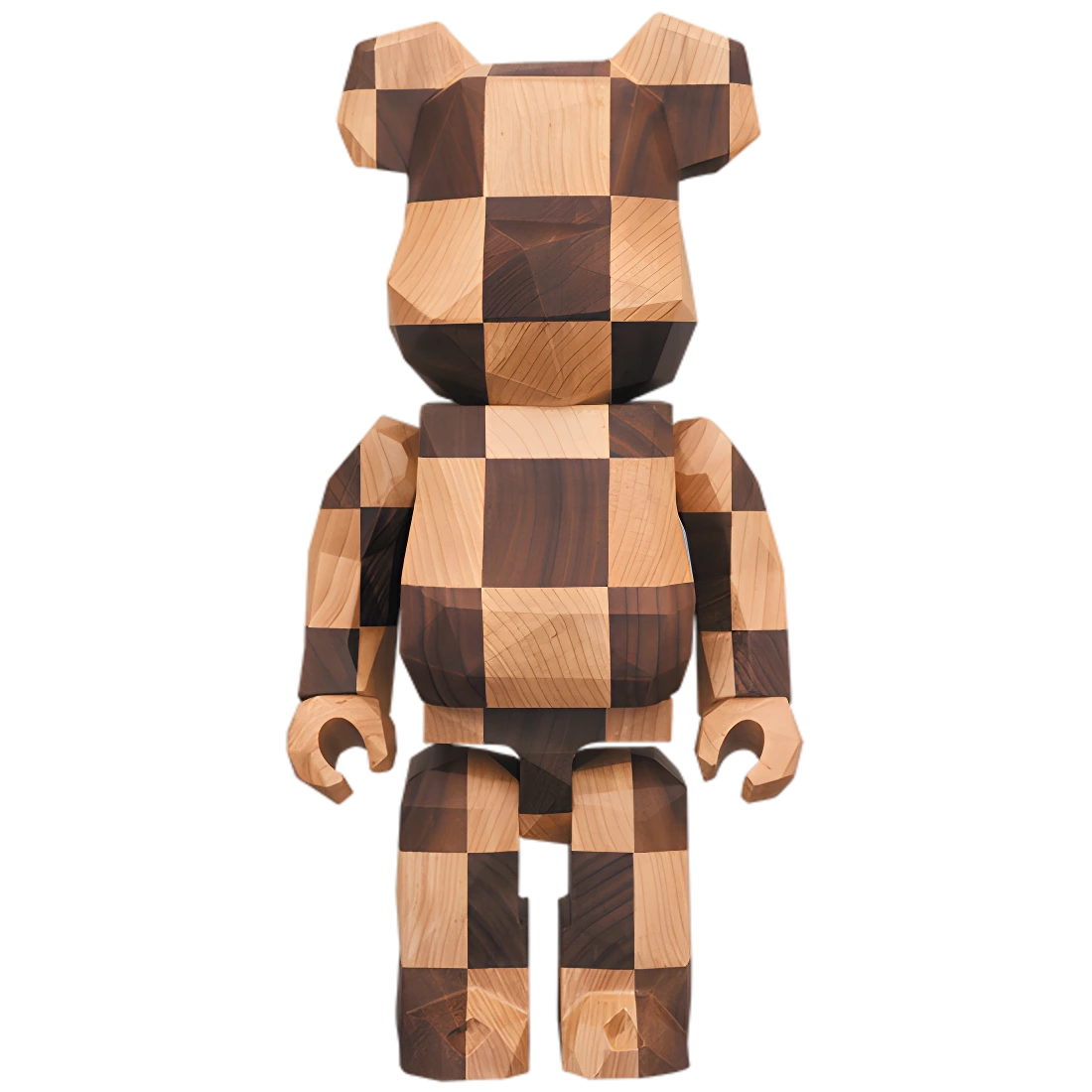 Bearbrick Karimoku fragmentdesign Polygon Chess 400% Herstellerbild 1