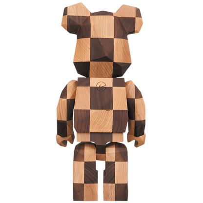 Bearbrick Karimoku fragmentdesign Polygon Chess 400% Herstellerbild 2