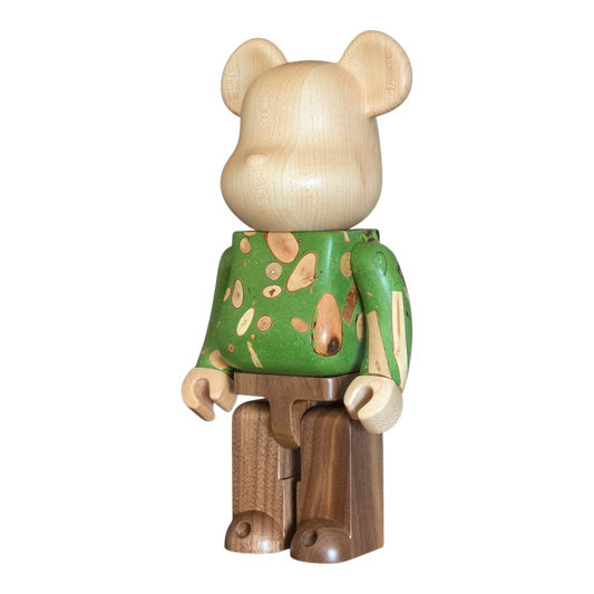 Bearbrick Karimoku Yuma Kano 400% schräg