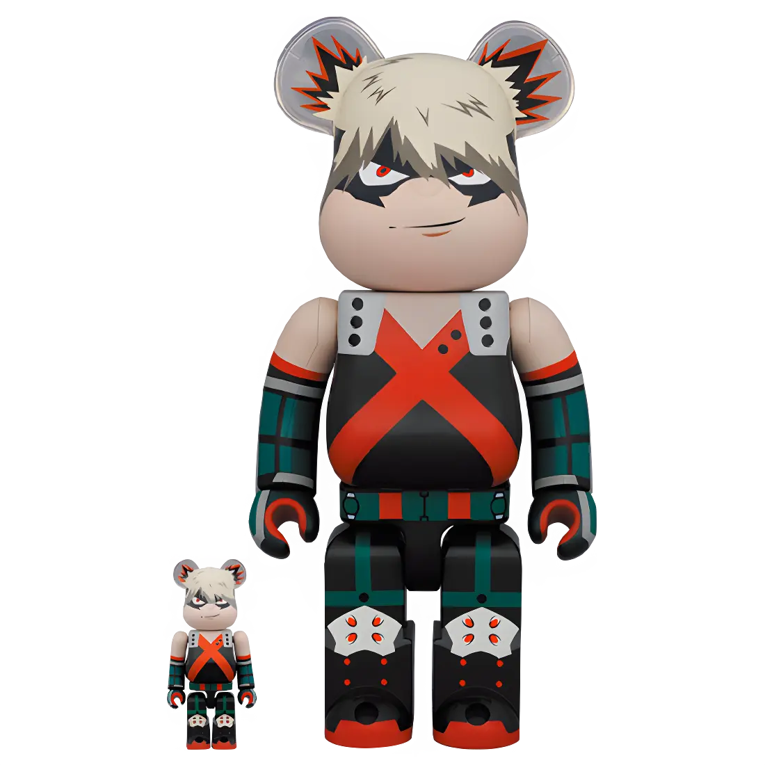 Bearbrick Katsuki Bakugō 100%+400% Herstellerbild 1