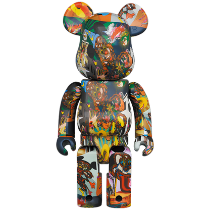 Bearbrick Keiichi Tanaami "Mickey Mouse" 100%+400% Herstellerbild 3