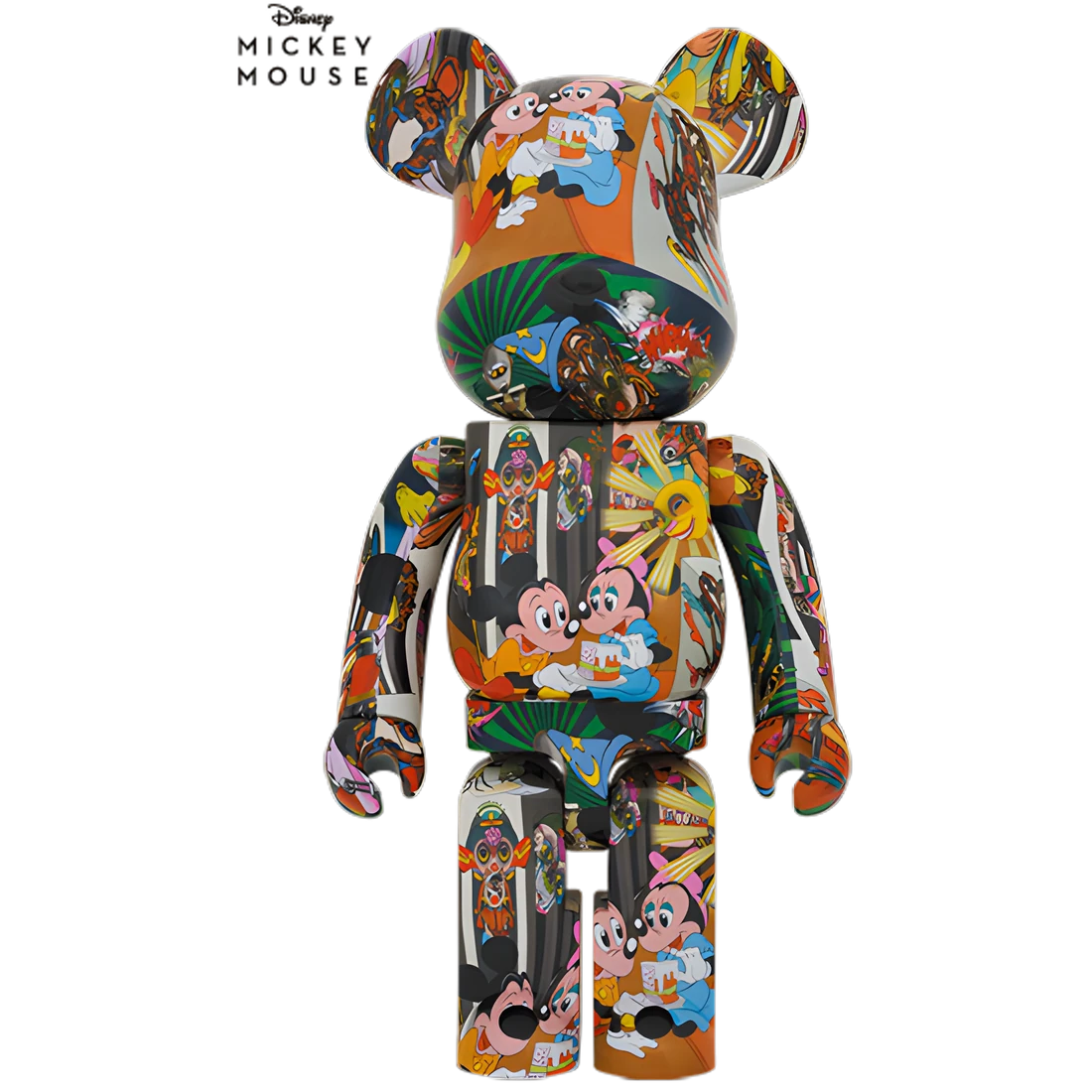Bearbrick Keiichi Tanaami "Mickey Mouse" 1000% Herstellerbild 1