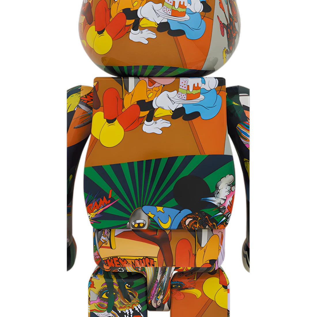 Bearbrick Keiichi Tanaami "Mickey Mouse" 1000% Herstellerbild 2