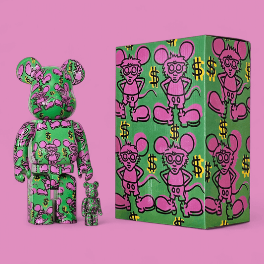 Bearbrick Keith Haring #11 100%+400% mit Verpackung