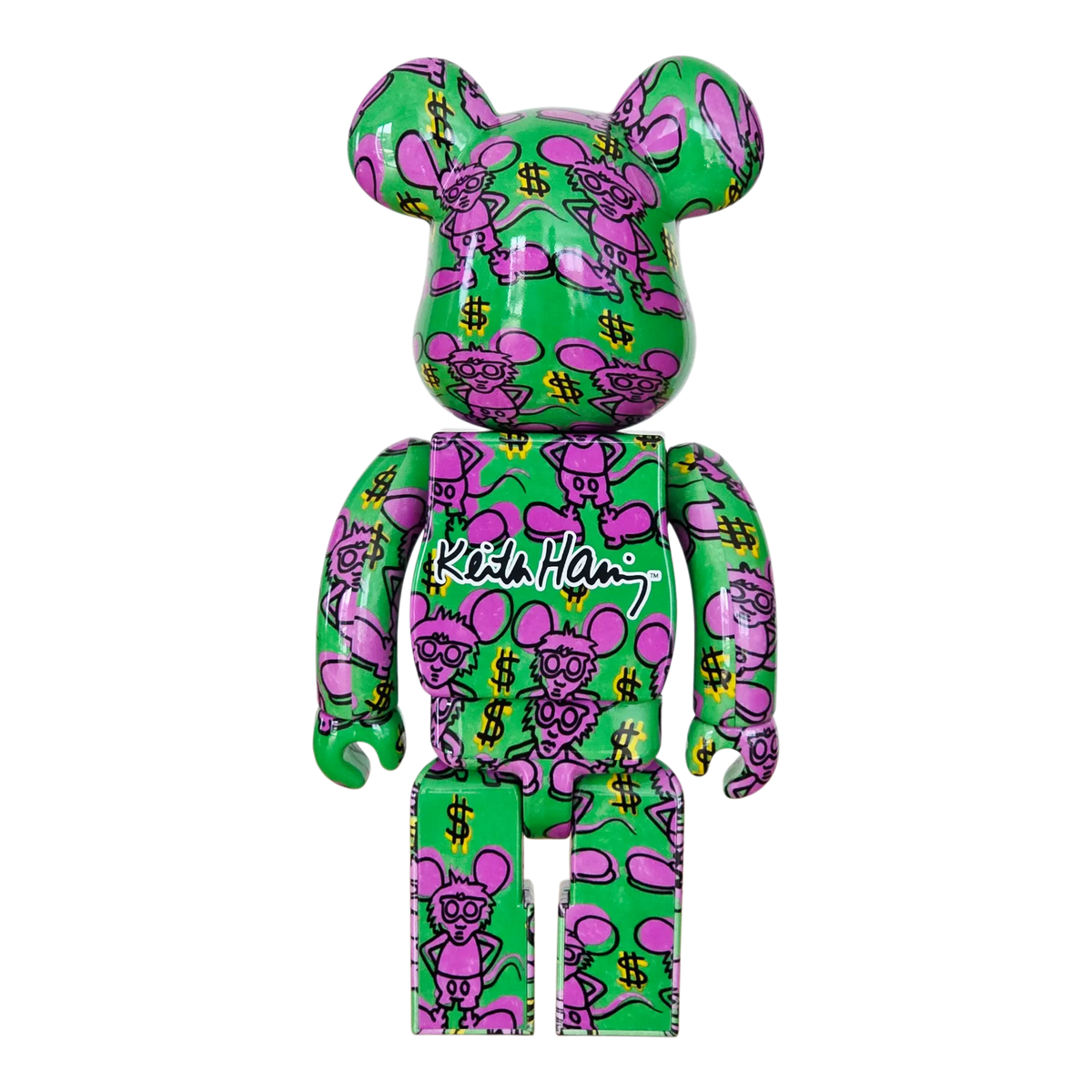 Bearbrick Keith Haring #11 100%+400% Rückseite