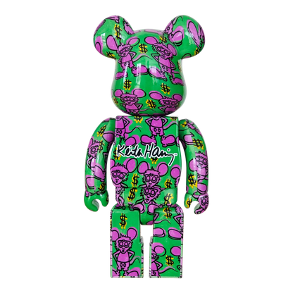 Bearbrick Keith Haring #11 100%+400% Rückseite
