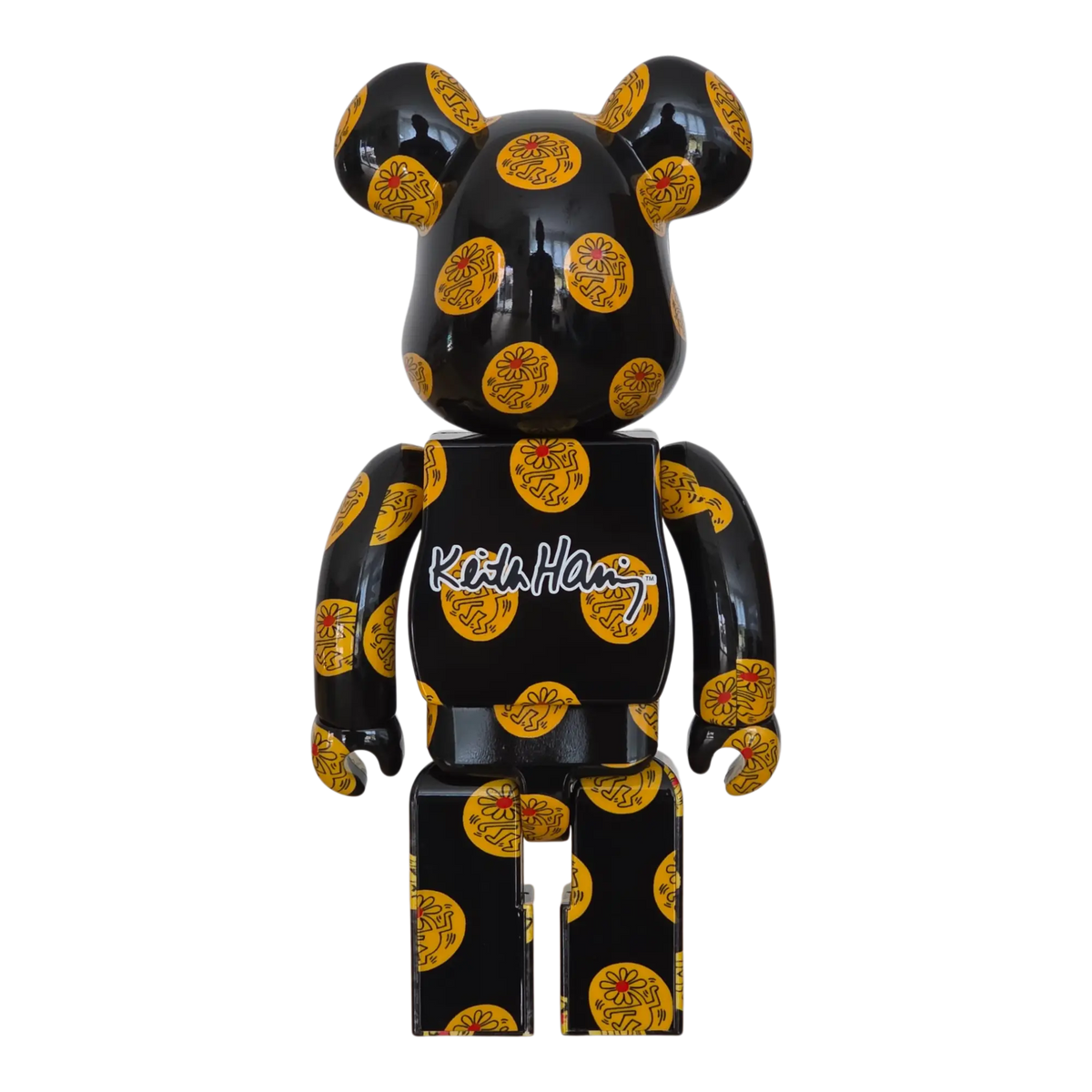 Bearbrick Keith Haring 12th Version 100%+400% Rückseite