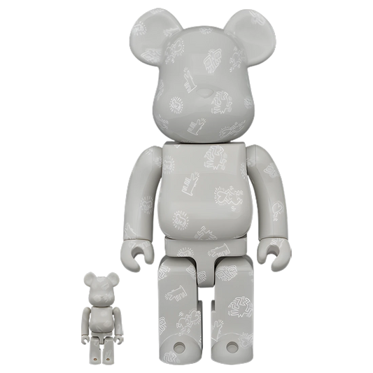 Bearbrick Keith Haring 13th Version 100%+400% Herstellerbild 1