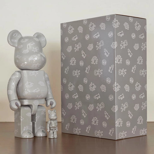 Bearbrick Keith Haring 13th Version 100%+400% mit Verpackung