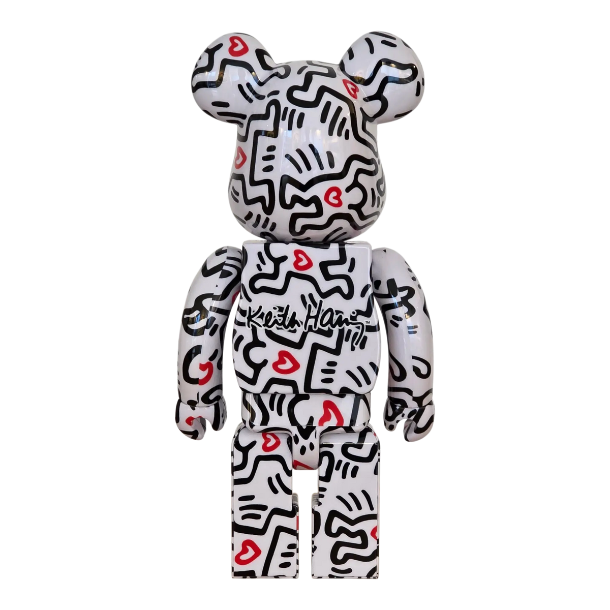 Bearbrick Keith Haring #8 100%+400% Rückseite