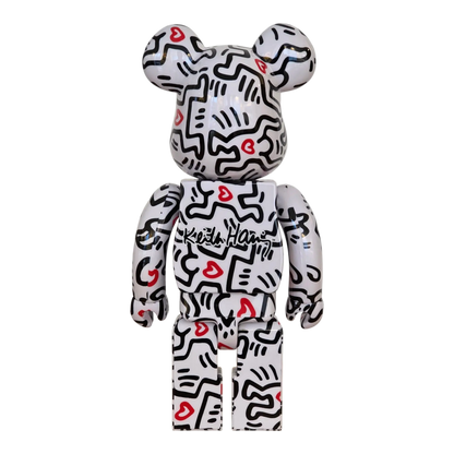 Bearbrick Keith Haring #8 100%+400% Rückseite